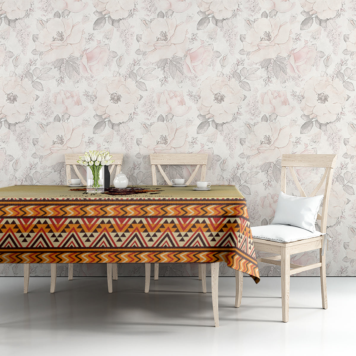 Personalized Love Africa Tablecloth Black Girl Beautiful - Wonder Print Shop