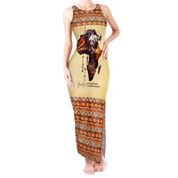 Personalized Love Africa Tank Maxi Dress Black Girl Beautiful - Wonder Print Shop