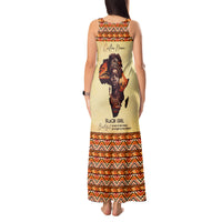Personalized Love Africa Tank Maxi Dress Black Girl Beautiful - Wonder Print Shop