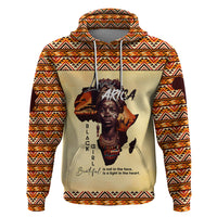 Personalized Love Africa Zip Hoodie Black Girl Beautiful - Wonder Print Shop