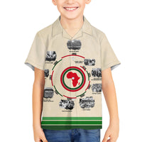 Black History Milestones Family Matching Tank Maxi Dress and Hawaiian Shirt African Timeline - Wonder Print Shop