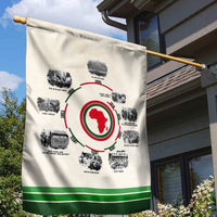 Black History Milestones Garden Flag African Timeline - Wonder Print Shop