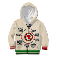 Black History Milestones Kid Hoodie African Timeline - Wonder Print Shop