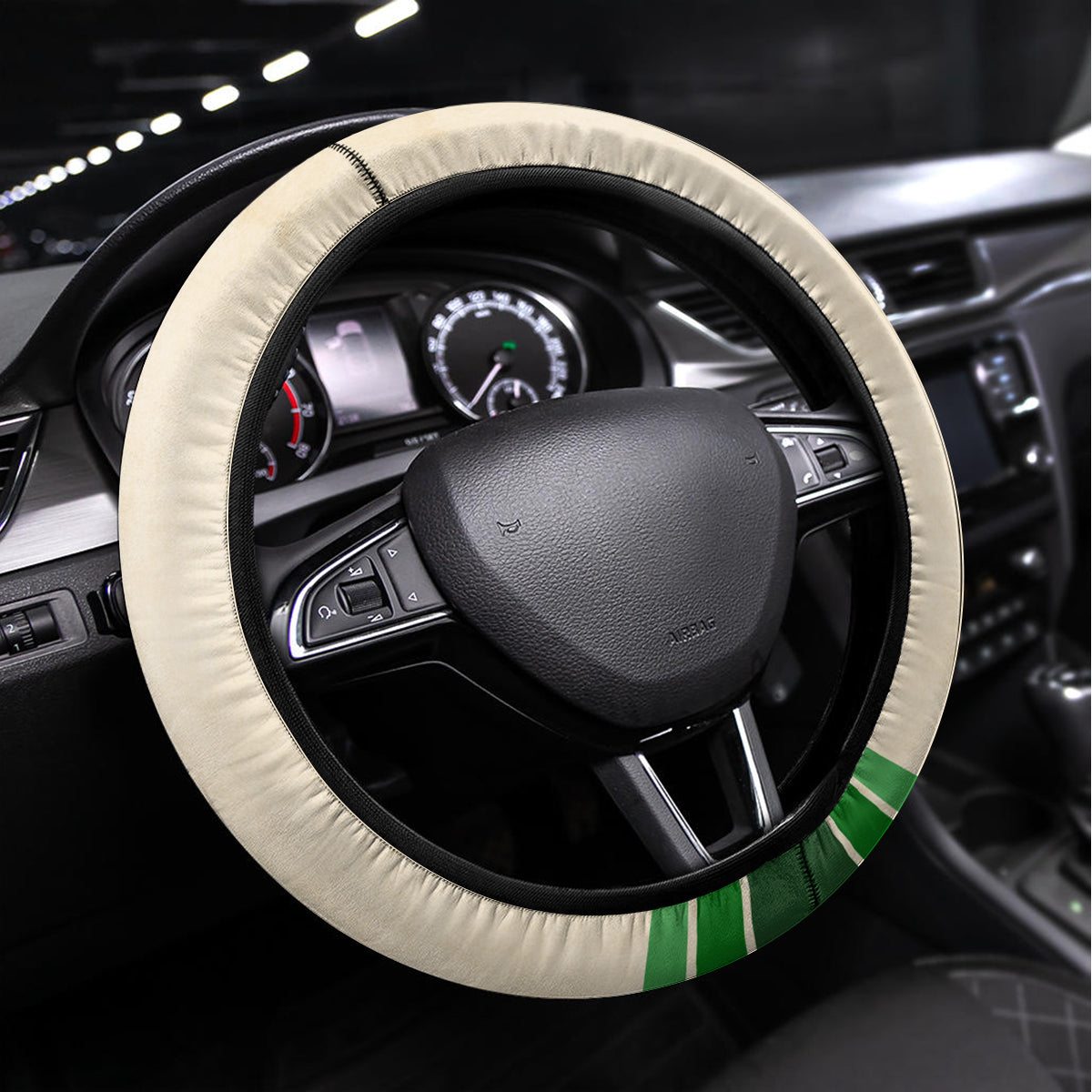 Black History Milestones Steering Wheel Cover African Timeline - Wonder Print Shop