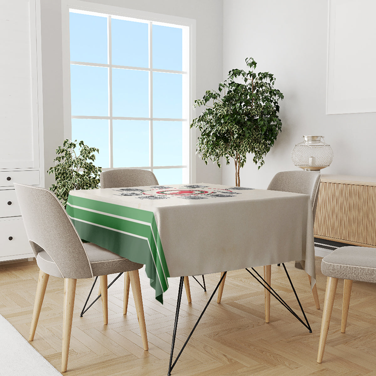 Black History Milestones Tablecloth African Timeline - Wonder Print Shop