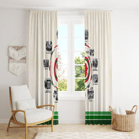 Black History Milestones Window Curtain African Timeline - Wonder Print Shop