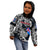 Personalized Iceland Viking Blood Kid Hoodie Nordic Runes and Shield of Ancestry in Tribal Knotwork