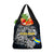 Sweden Viking Blood Grocery Bag Nordic Runes and Shield of Ancestry in Tribal Knotwork