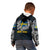Personalized Sweden Viking Blood Kid Hoodie Nordic Runes and Shield of Ancestry in Tribal Knotwork