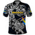 Personalized Sweden Viking Blood Polo Shirt Nordic Runes and Shield of Ancestry in Tribal Knotwork