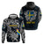 Personalized Sweden Viking Blood Zip Hoodie Nordic Runes and Shield of Ancestry in Tribal Knotwork
