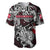 Personalized Denmark Viking Blood Baseball Jersey Nordic Runes and Shield of Ancestry in Tribal Knotwork