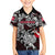 Personalized Denmark Viking Blood Family Matching Puletasi and Hawaiian Shirt Nordic Runes and Shield of Ancestry in Tribal Knotwork