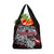 Denmark Viking Blood Grocery Bag Nordic Runes and Shield of Ancestry in Tribal Knotwork