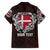 Personalized Denmark Viking Blood Hawaiian Shirt Nordic Runes and Shield of Ancestry in Tribal Knotwork