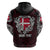 Personalized Denmark Viking Blood Zip Hoodie Nordic Runes and Shield of Ancestry in Tribal Knotwork
