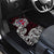 Norway Viking Blood Car Mats Nordic Runes and Shield of Ancestry in Tribal Knotwork