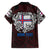 Personalized Faroe Islands Viking Blood Hawaiian Shirt Nordic Runes and Shield of Ancestry in Tribal Knotwork