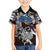 Personalized Faroe Islands Viking Blood Hawaiian Shirt Nordic Runes and Shield of Ancestry in Tribal Knotwork