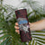Faroe Islands Viking Blood Skinny Tumbler Nordic Runes and Shield of Ancestry in Tribal Knotwork