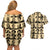 Civil Rights Leaders Couples Matching Off Shoulder Short Dress and Hawaiian Shirt African-American - Wonder Print Shop