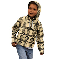 Civil Rights Leaders Kid Hoodie African-American - Wonder Print Shop