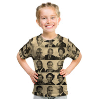 Civil Rights Leaders Kid T Shirt African-American - Wonder Print Shop