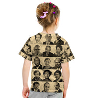 Civil Rights Leaders Kid T Shirt African-American - Wonder Print Shop
