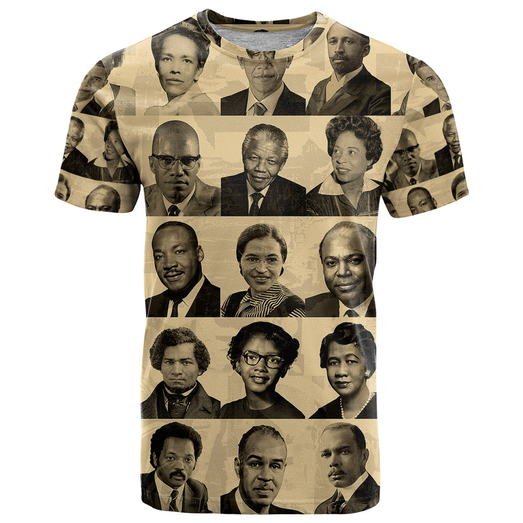 Civil Rights Leaders T Shirt African-American - Wonder Print Shop