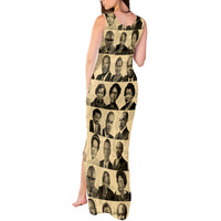 Civil Rights Leaders Tank Maxi Dress African-American - Wonder Print Shop