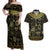 egypt-pharaoh-couples-matching-off-shoulder-maxi-dress-and-hawaiian-shirt-egyptian-hieroglyphs-and-symbols