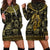 Egypt Pharaoh Hoodie Dress Egyptian Hieroglyphs and Symbols - Wonder Print Shop