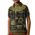 Egypt Pharaoh Kid Polo Shirt Egyptian Hieroglyphs and Symbols - Wonder Print Shop