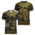 Egypt Pharaoh Women V Neck T Shirt Egyptian Hieroglyphs and Symbols - Wonder Print Shop