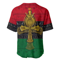 Pan African Ankh Baseball Jersey - Wonder Print Shop
