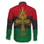 Pan African Ankh Family Matching Long Sleeve Bodycon Dress and Hawaiian Shirt - Wonder Print Shop