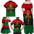 Pan African Ankh Family Matching Off Shoulder Maxi Dress and Hawaiian Shirt - Wonder Print Shop