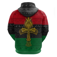 Pan African Ankh Hoodie - Wonder Print Shop