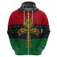 Pan African Ankh Hoodie - Wonder Print Shop