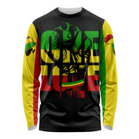 Reggae One Love Long Sleeve Shirt African - Wonder Print Shop