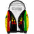Reggae One Love Sherpa Hoodie African - Wonder Print Shop