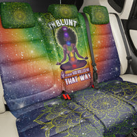 I'm Blunt African Back Car Seat Cover Black Women Mandala - Wonder Print Shop