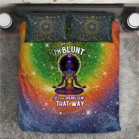 I'm Blunt African Bedding Set Black Women Mandala - Wonder Print Shop