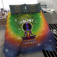 I'm Blunt African Bedding Set Black Women Mandala - Wonder Print Shop