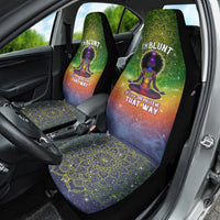 I'm Blunt African Car Seat Cover Black Women Mandala - Wonder Print Shop