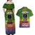 I'm Blunt African Couples Matching Off Shoulder Maxi Dress and Hawaiian Shirt Black Women Mandala - Wonder Print Shop