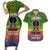 I'm Blunt African Couples Matching Short Sleeve Bodycon Dress and Hawaiian Shirt Black Women Mandala - Wonder Print Shop