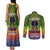 I'm Blunt African Couples Matching Tank Maxi Dress and Long Sleeve Button Shirt Black Women Mandala - Wonder Print Shop