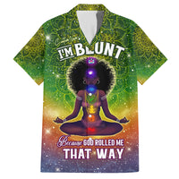 I'm Blunt African Family Matching Long Sleeve Bodycon Dress and Hawaiian Shirt Black Women Mandala - Wonder Print Shop