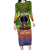 I'm Blunt African Family Matching Long Sleeve Bodycon Dress and Hawaiian Shirt Black Women Mandala - Wonder Print Shop